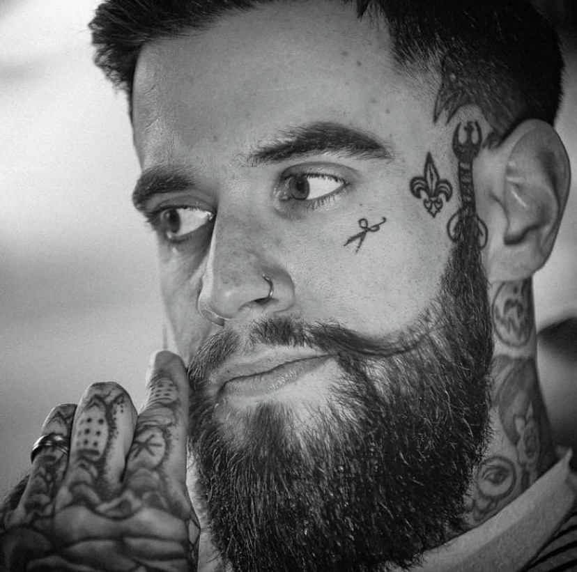 face tattoos for men 0032