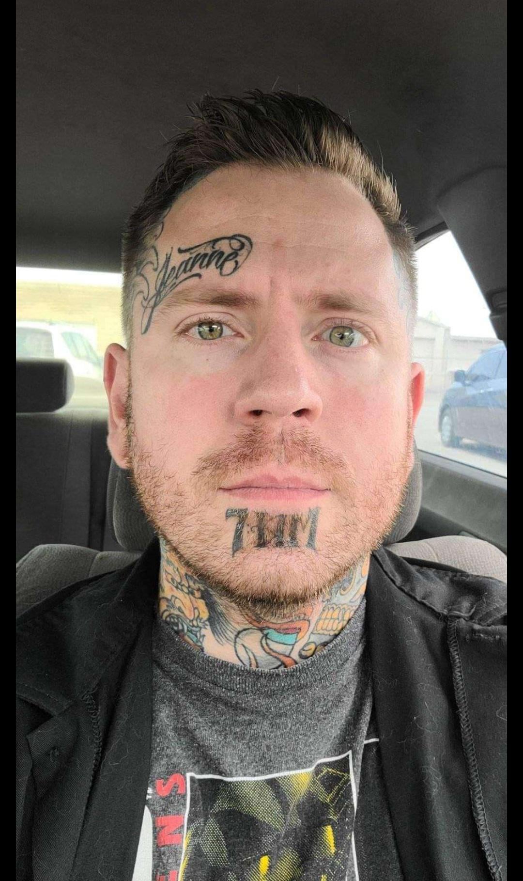 face tattoos for men 0039