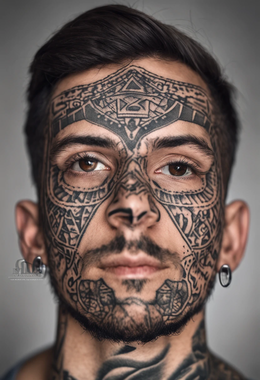 face tattoos for men 0042