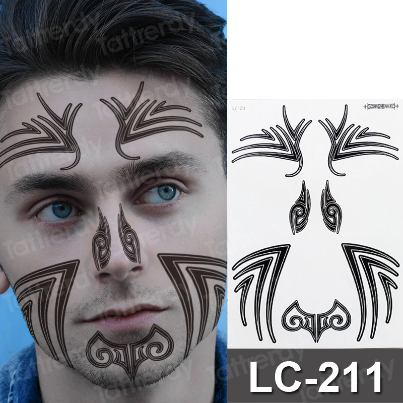 face tattoos for men 0045