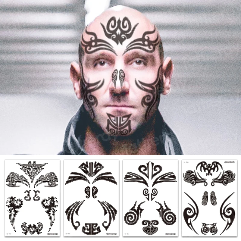 face tattoos for men 0056