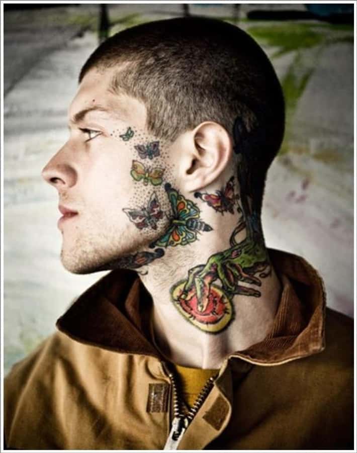 face tattoos for men 0059