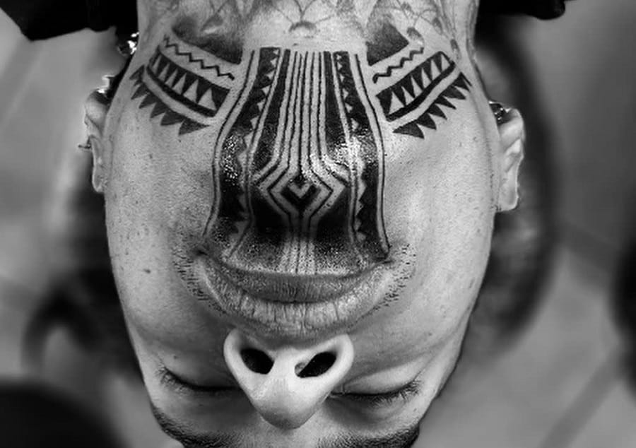 face tattoos for men 0060