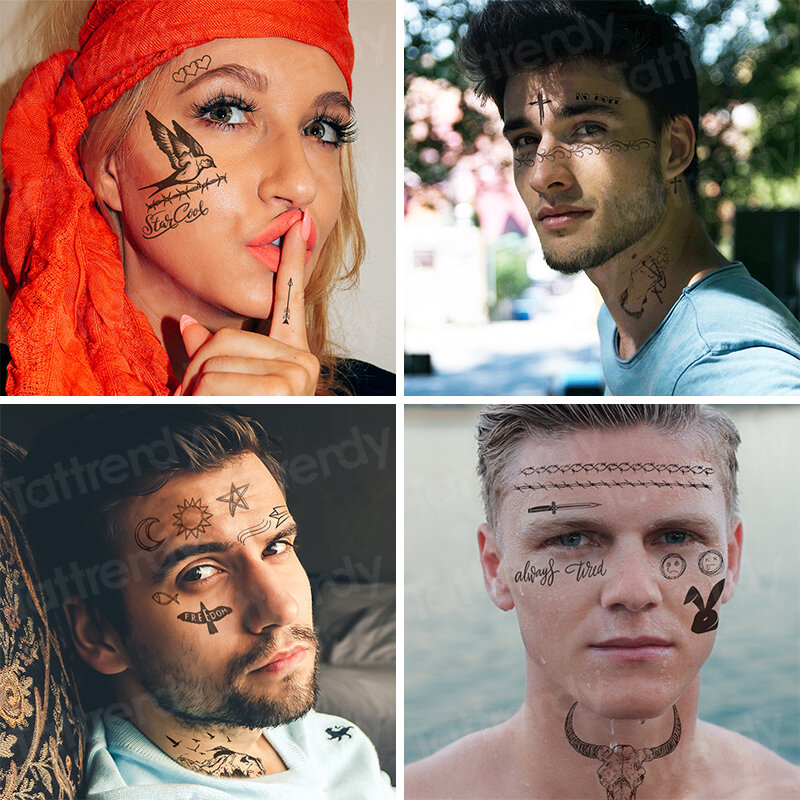 face tattoos for men 0065