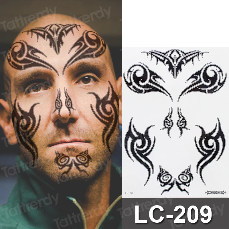 face tattoos for men 0079