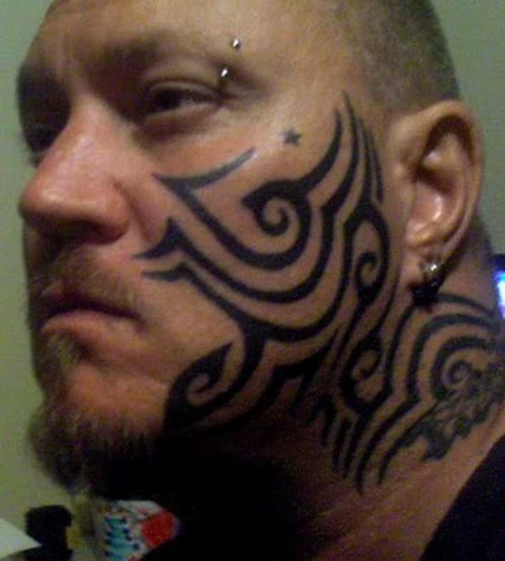 face tattoos for men 0081