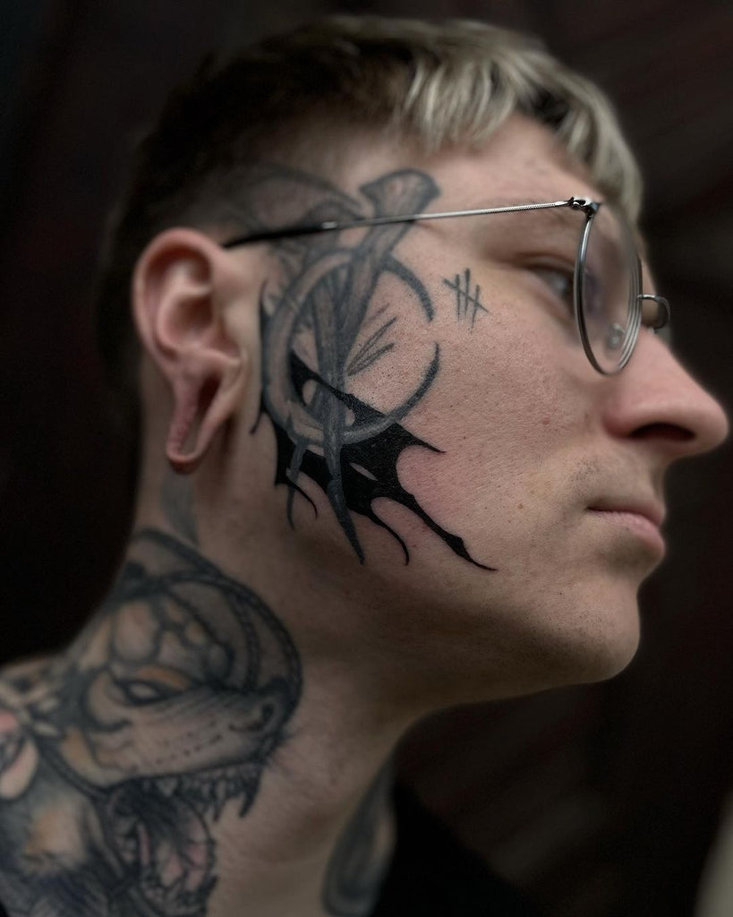 face tattoos for men 0091