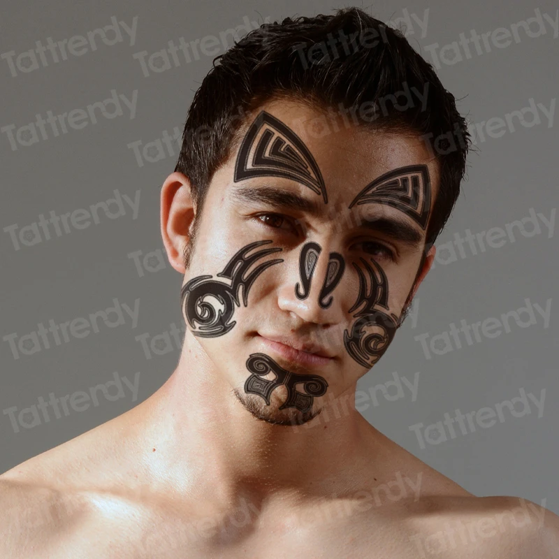 face tattoos for men 0096