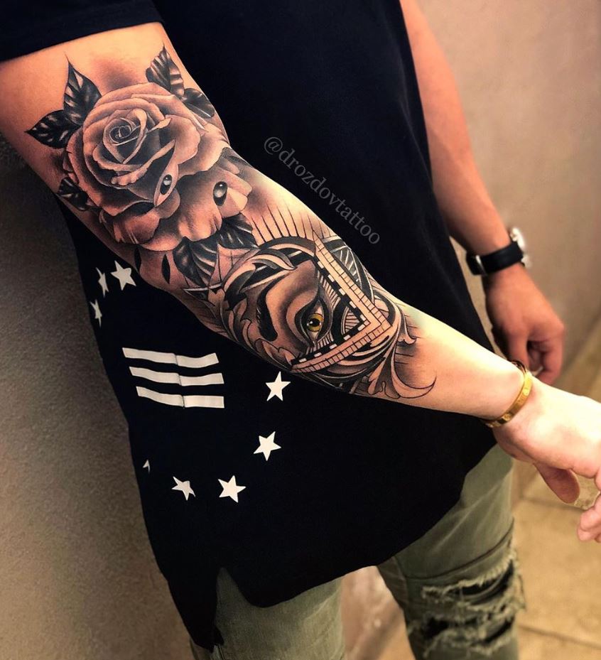 family sleeve tattoos for men 0011