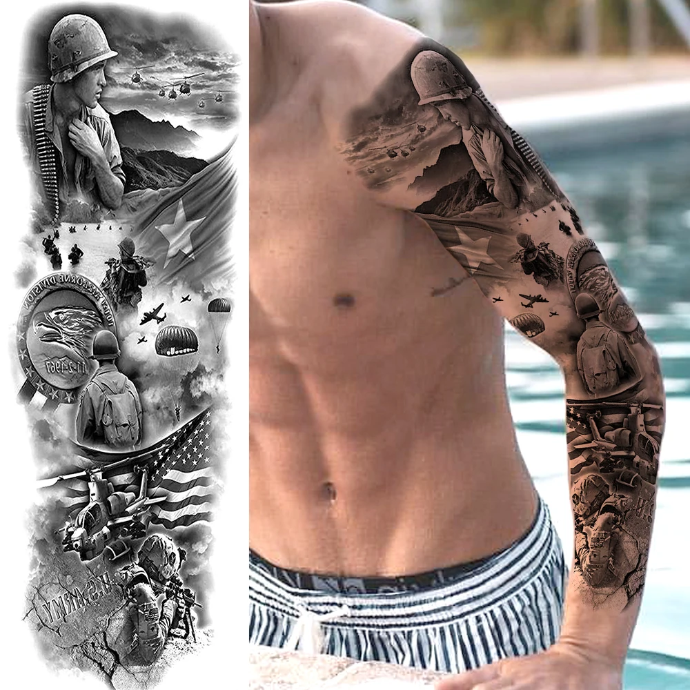 family sleeve tattoos for men 0014