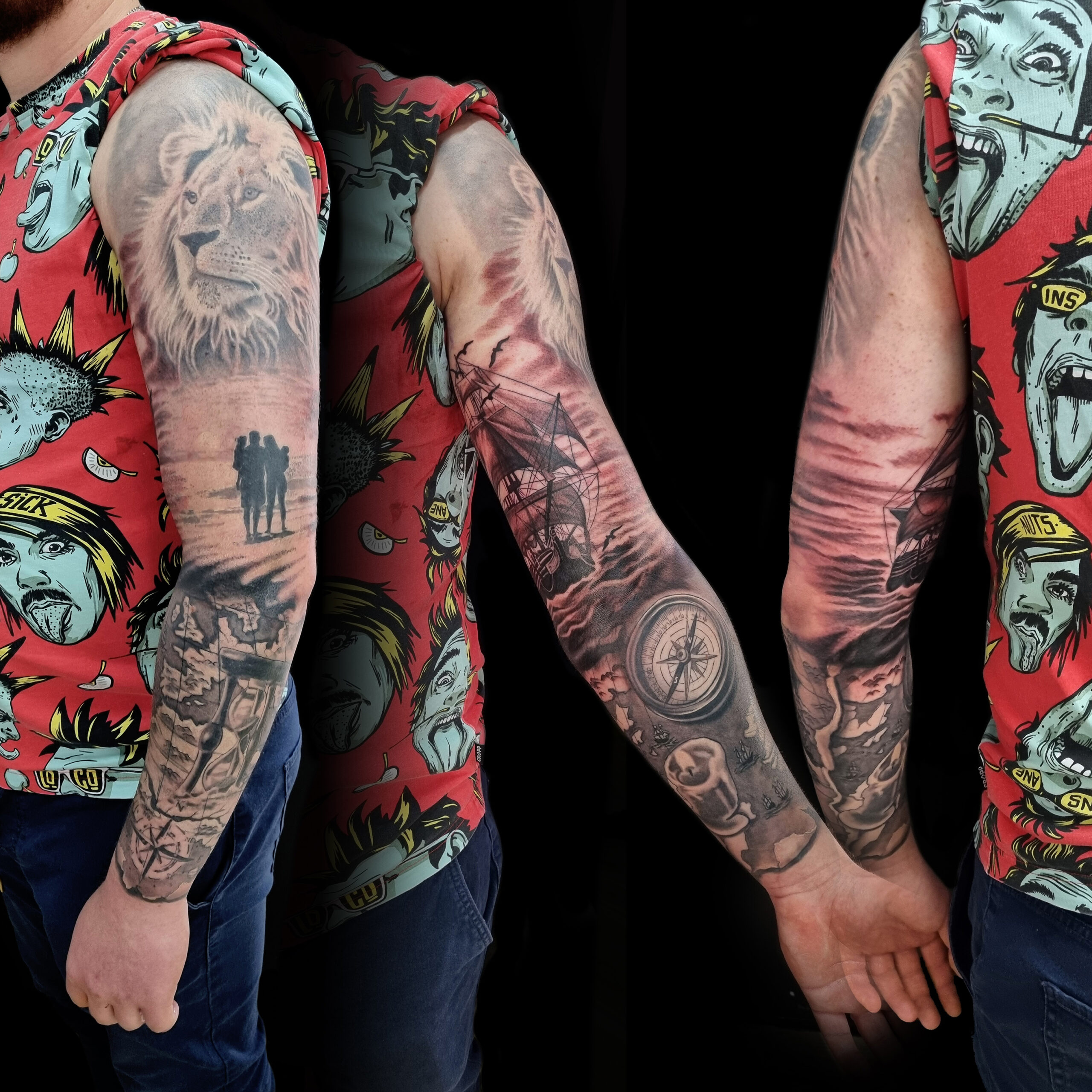 family sleeve tattoos for men 0030