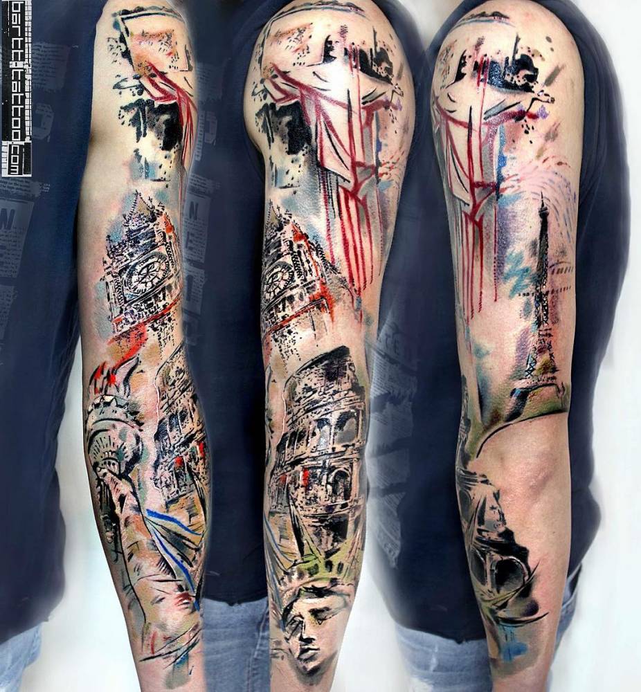 family sleeve tattoos for men 0042