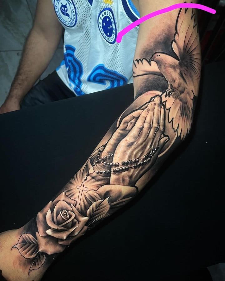 family sleeve tattoos for men 0087