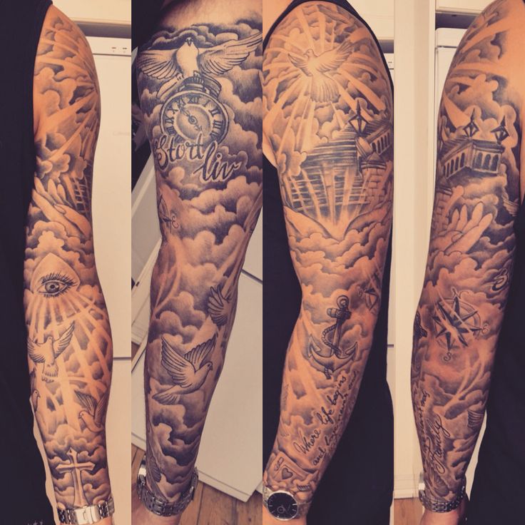 family sleeve tattoos for men 0098