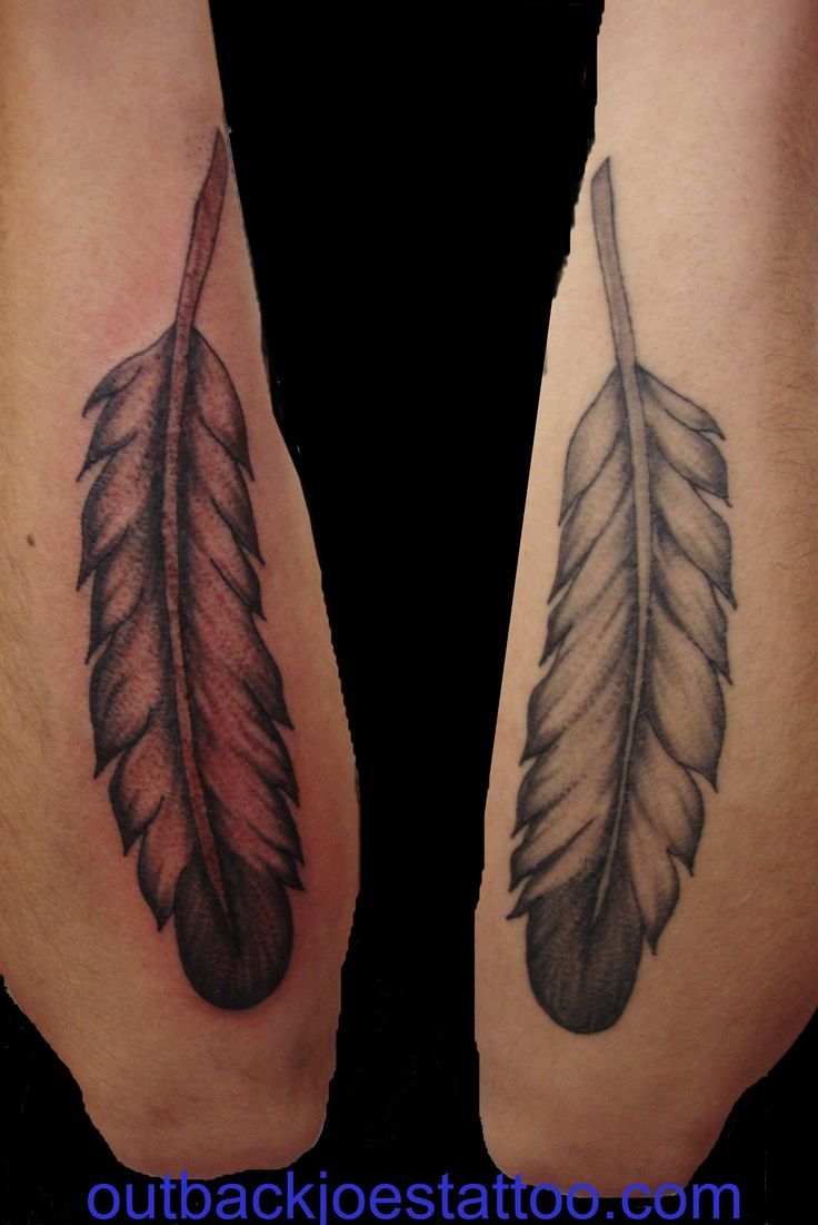 feather tattoos for men 0040