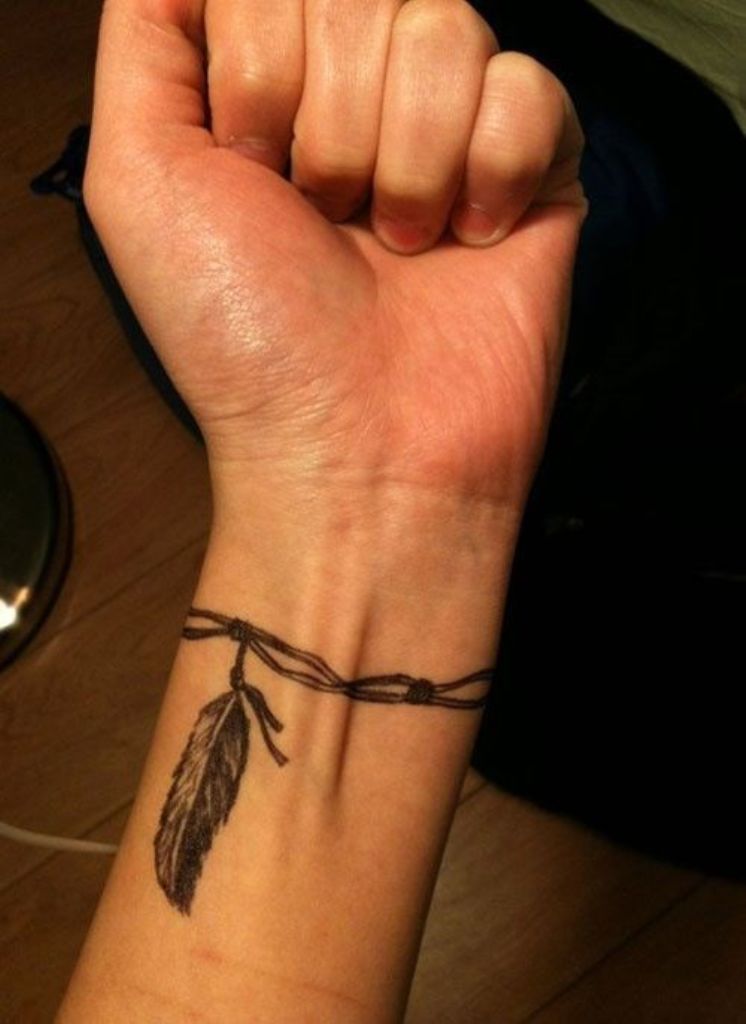 feather tattoos for men 0063