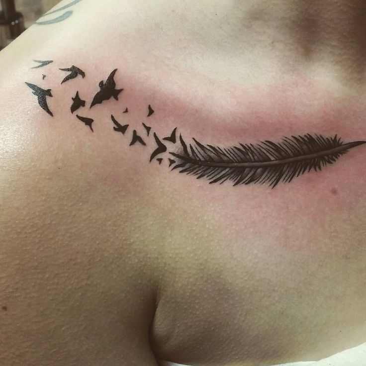 feather tattoos for men 0079