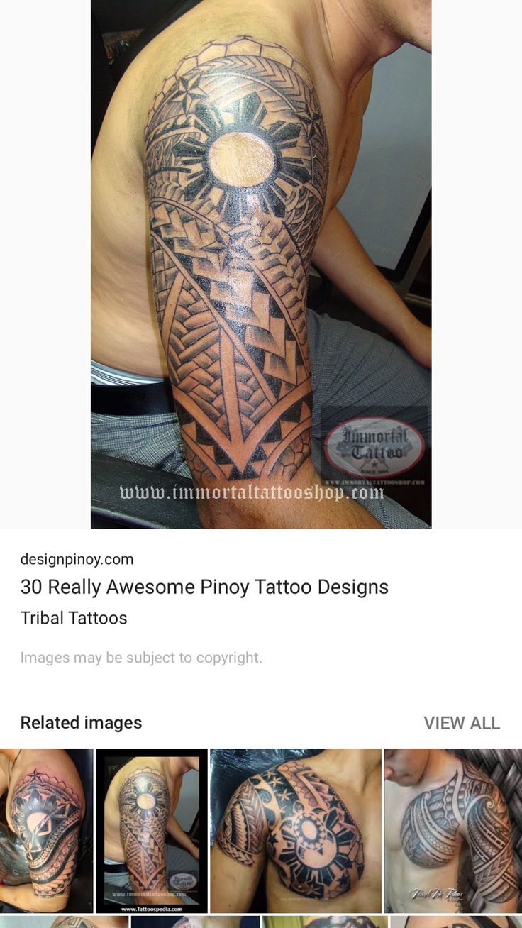 Filipino tattoos for men 0065