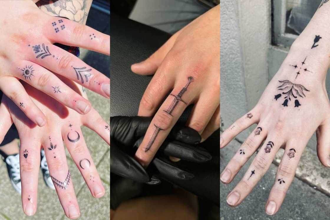 finger tattoos for men 0011