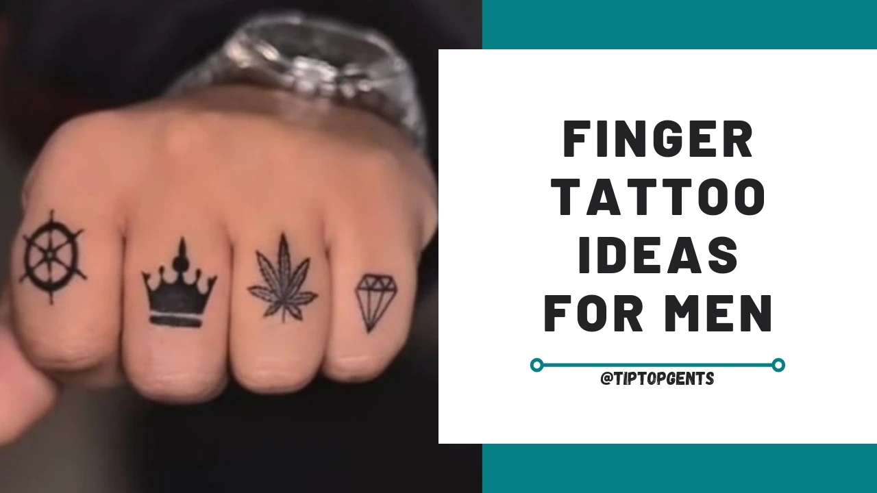 finger tattoos for men 0015