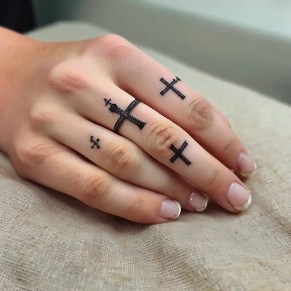 finger tattoos for men 0025