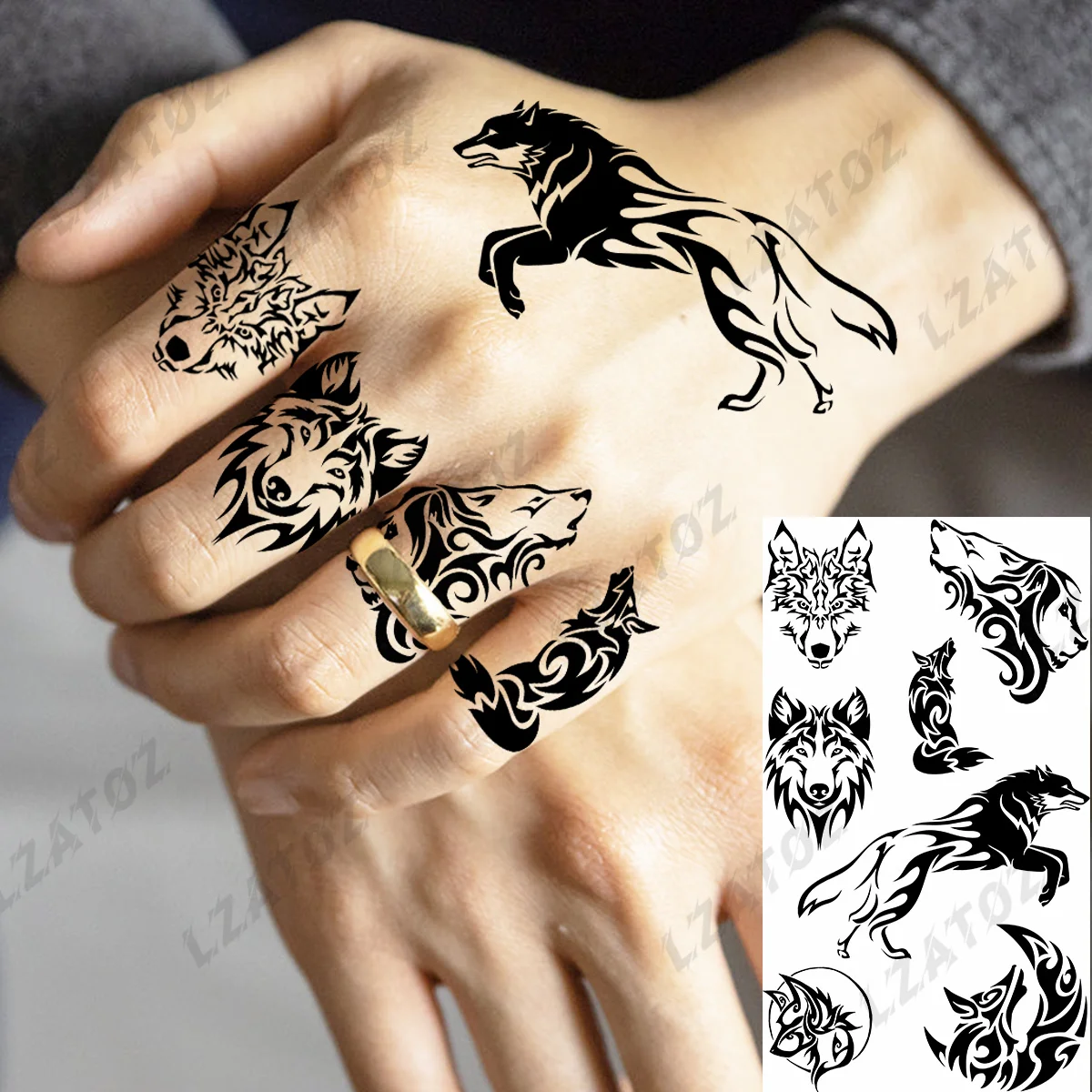 finger tattoos for men 0034