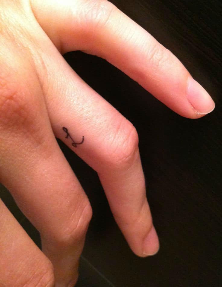 finger tattoos for men 0038