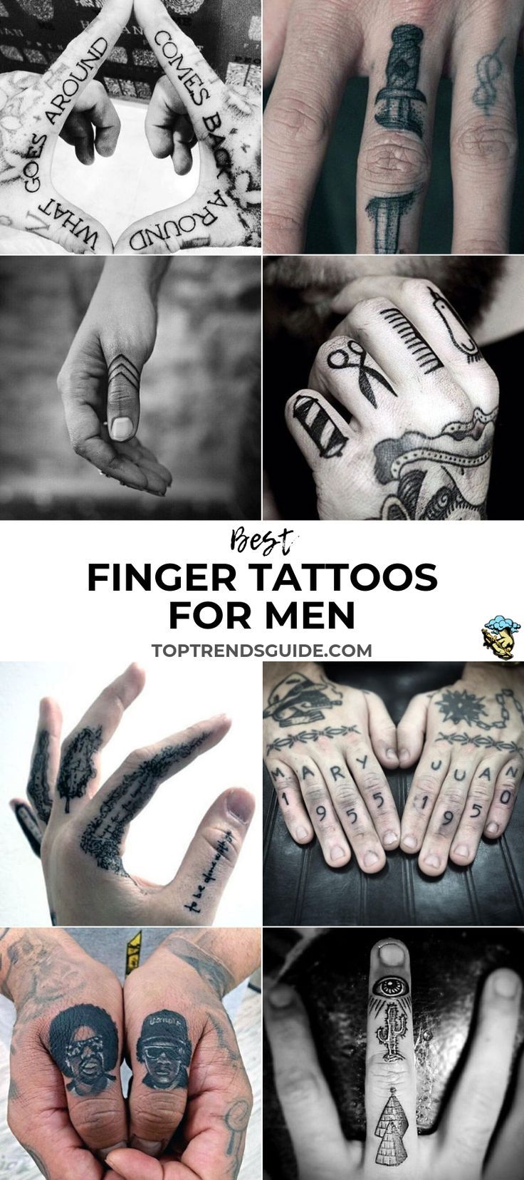 finger tattoos for men 0048