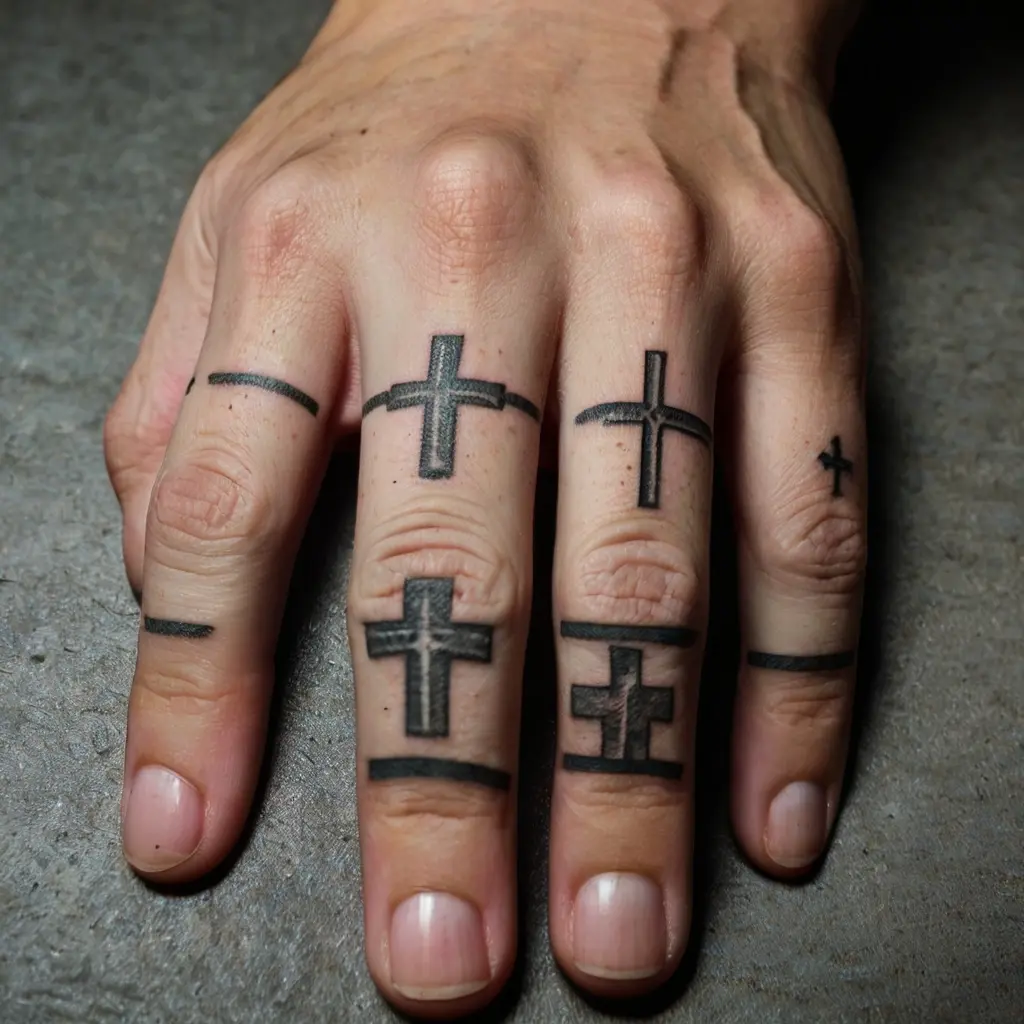 finger tattoos for men 0055