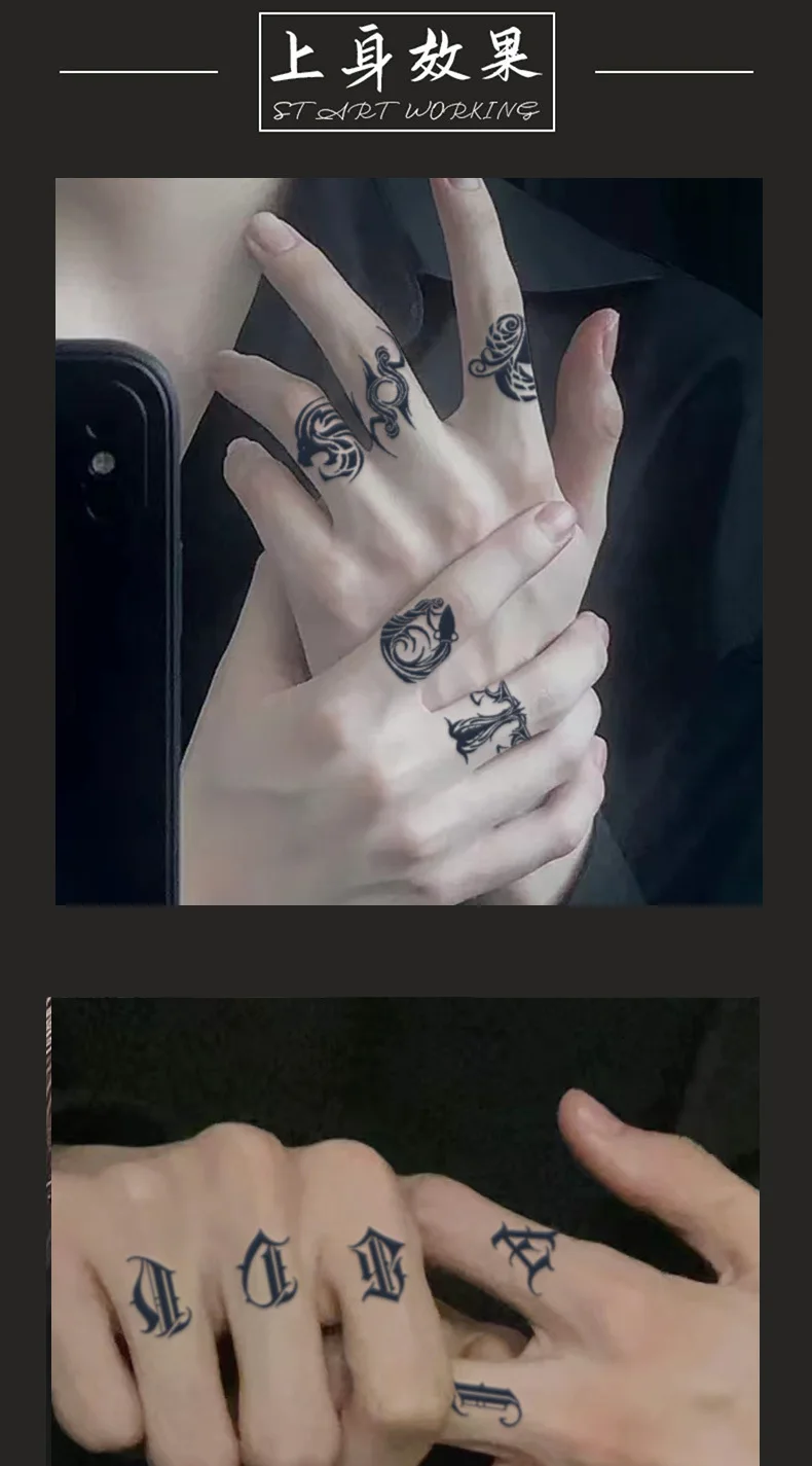 finger tattoos for men 0060