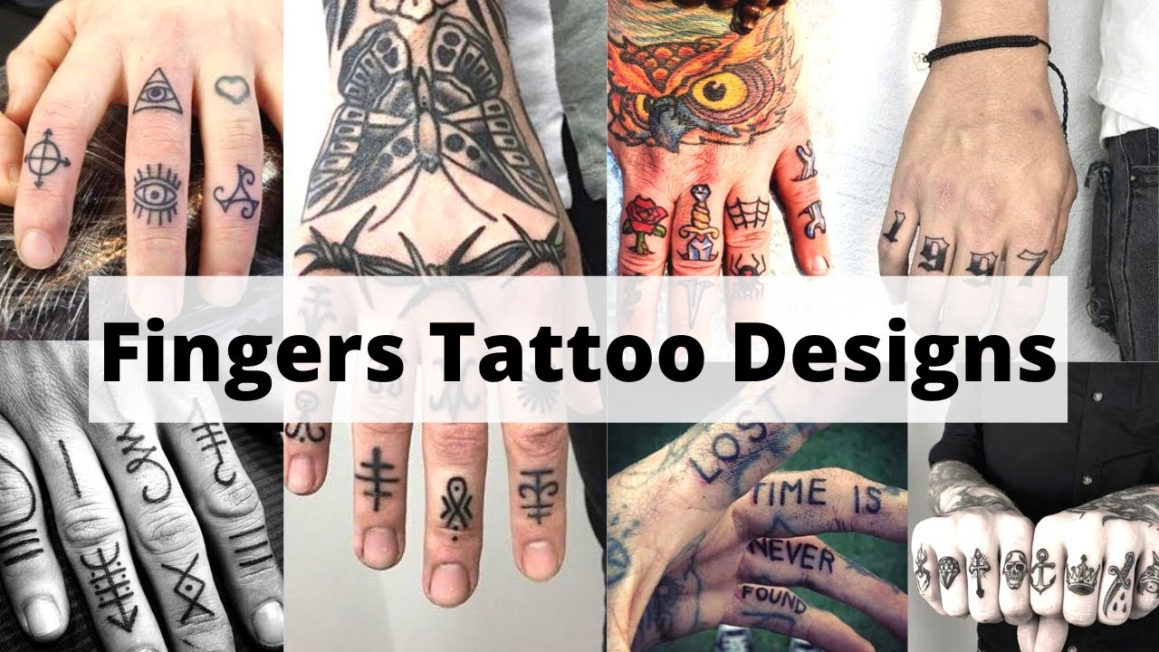 finger tattoos for men 0061