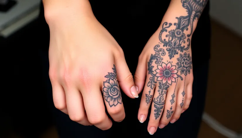 finger tattoos for men 0084