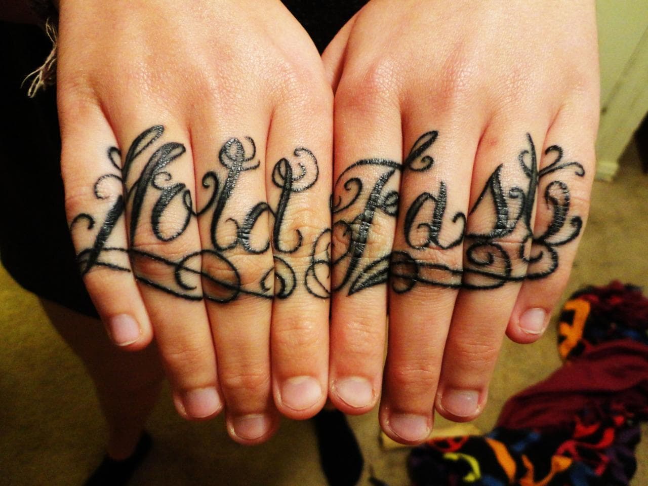 finger tattoos for men 0087