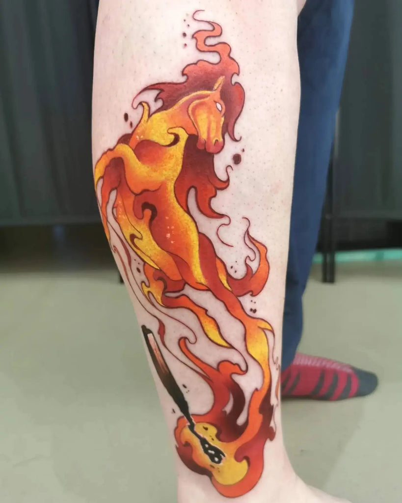 fire tattoos for men 0011