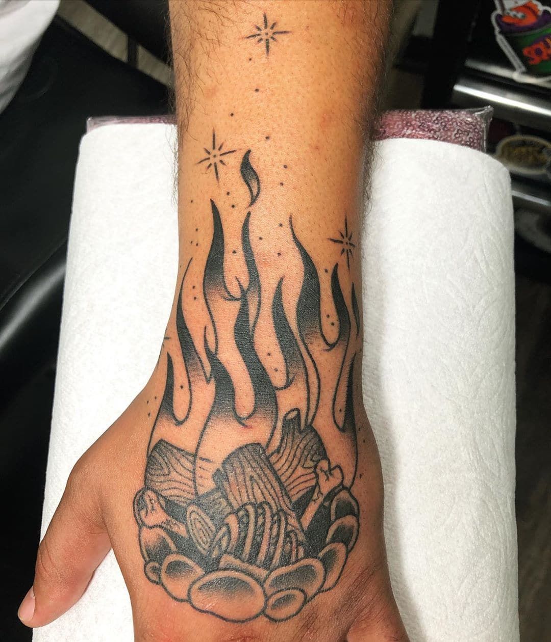 fire tattoos for men 0015