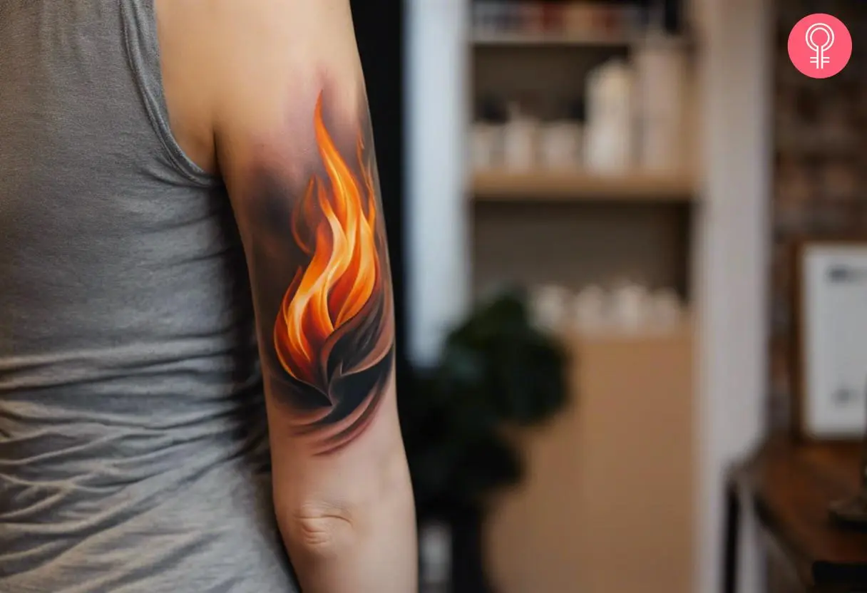 fire tattoos for men 0016