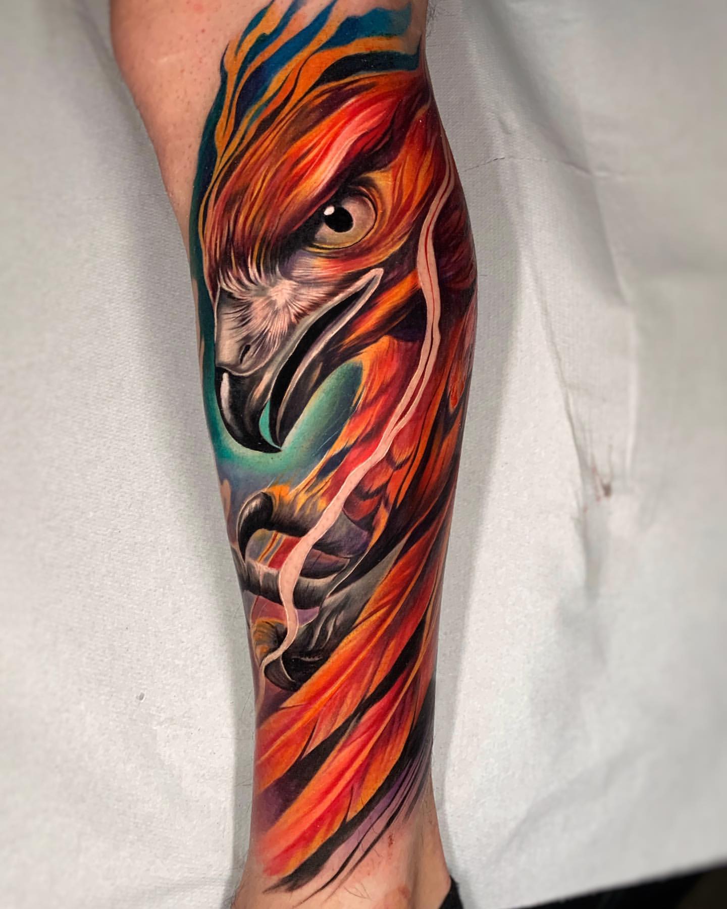 fire tattoos for men 0024