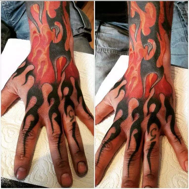 fire tattoos for men 0029