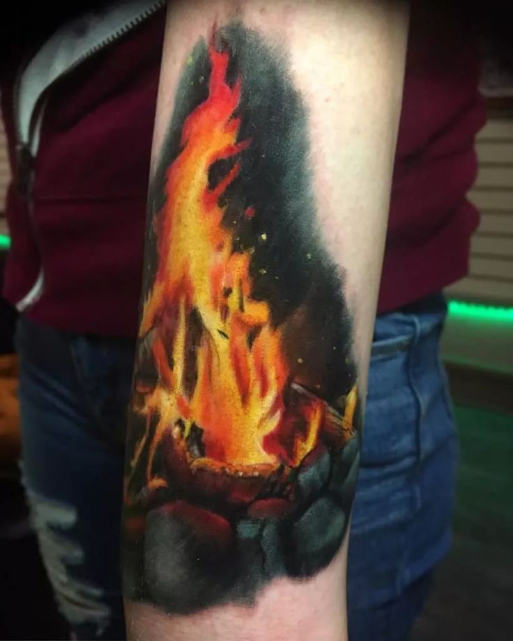 fire tattoos for men 0062