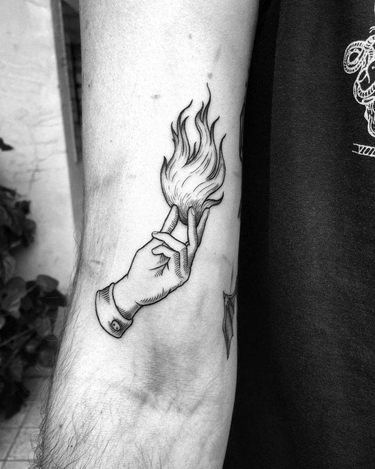 fire tattoos for men 0088