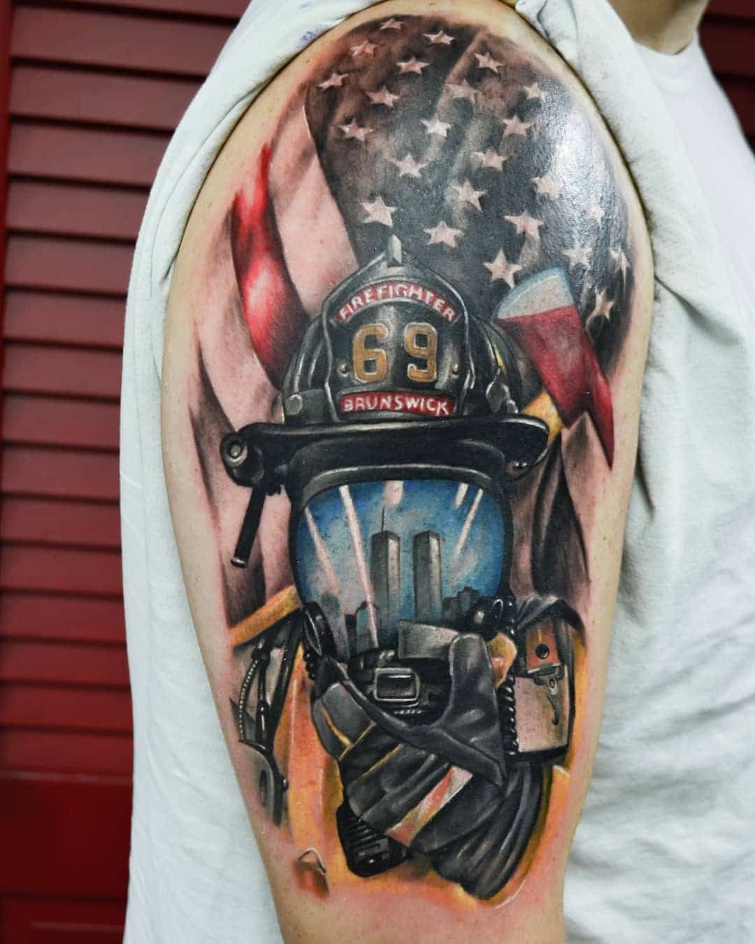 firefighter tattoos for men inspiration.