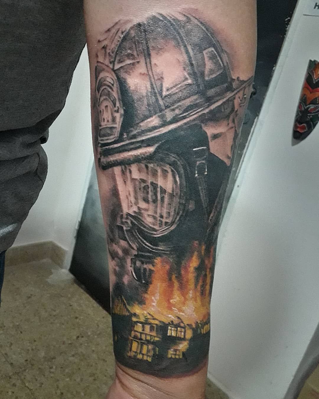 firefighter tattoos for men 0013