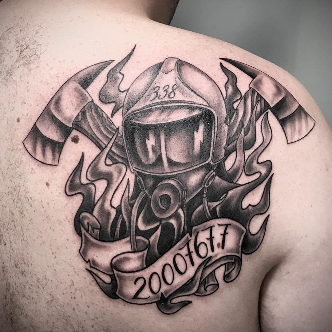 firefighter tattoos for men 0015