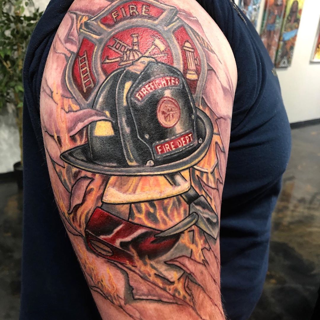 firefighter tattoos for men 0024