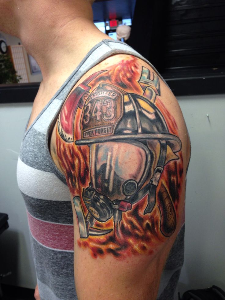 firefighter tattoos for men 0030