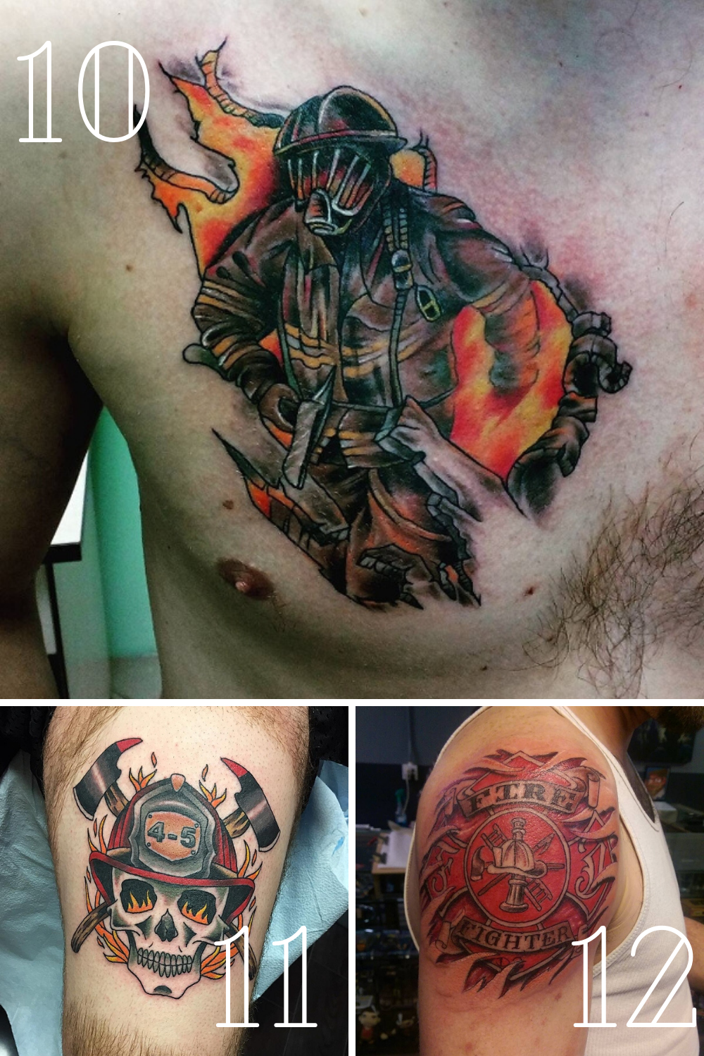 firefighter tattoos for men 0032