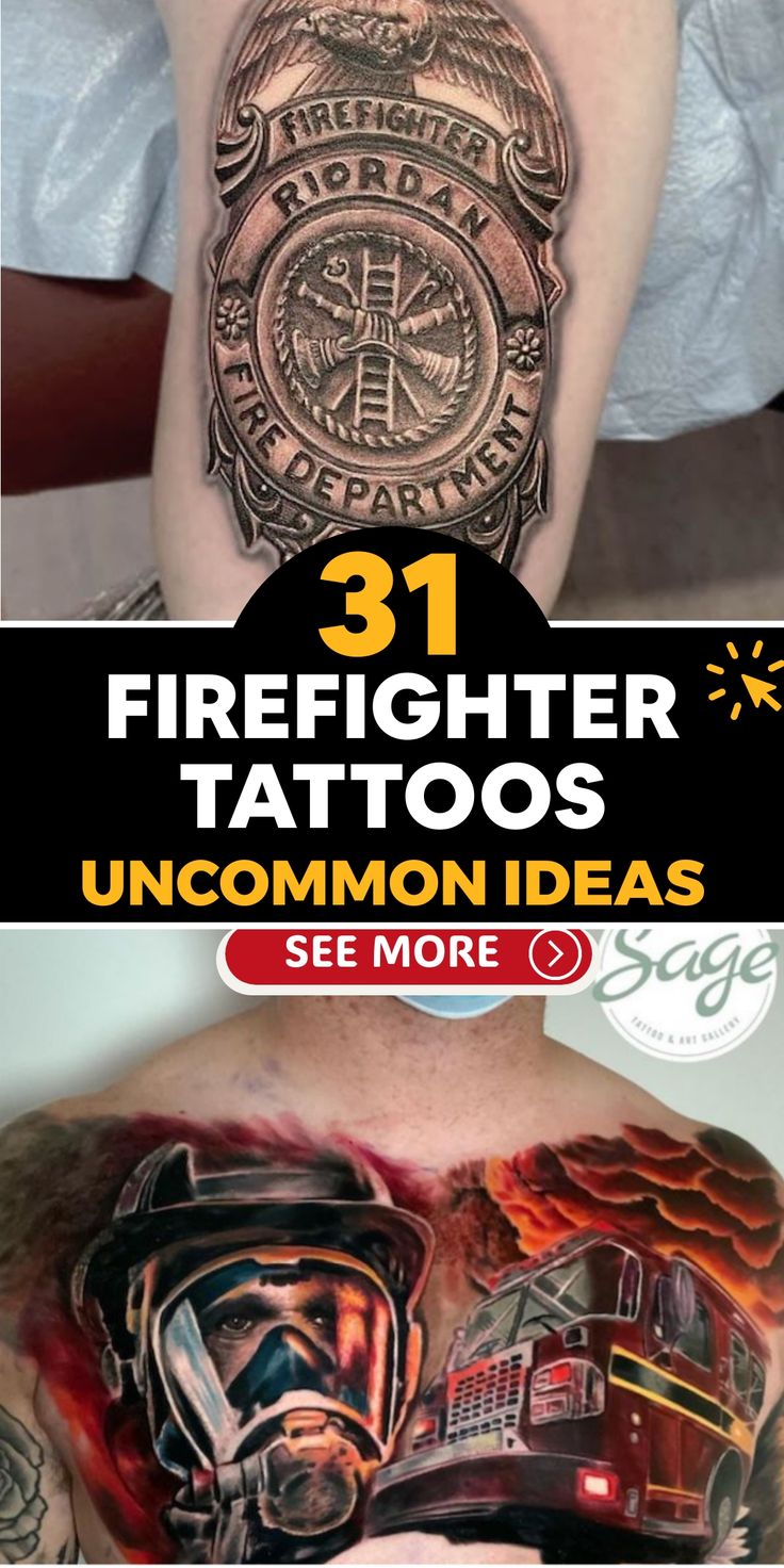 firefighter tattoos for men 0035