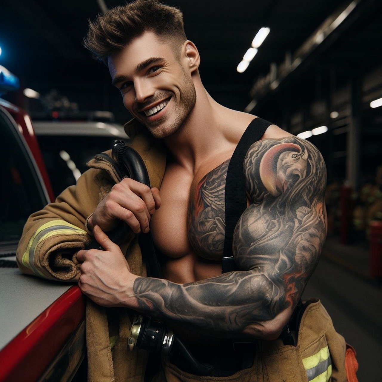 firefighter tattoos for men 0062