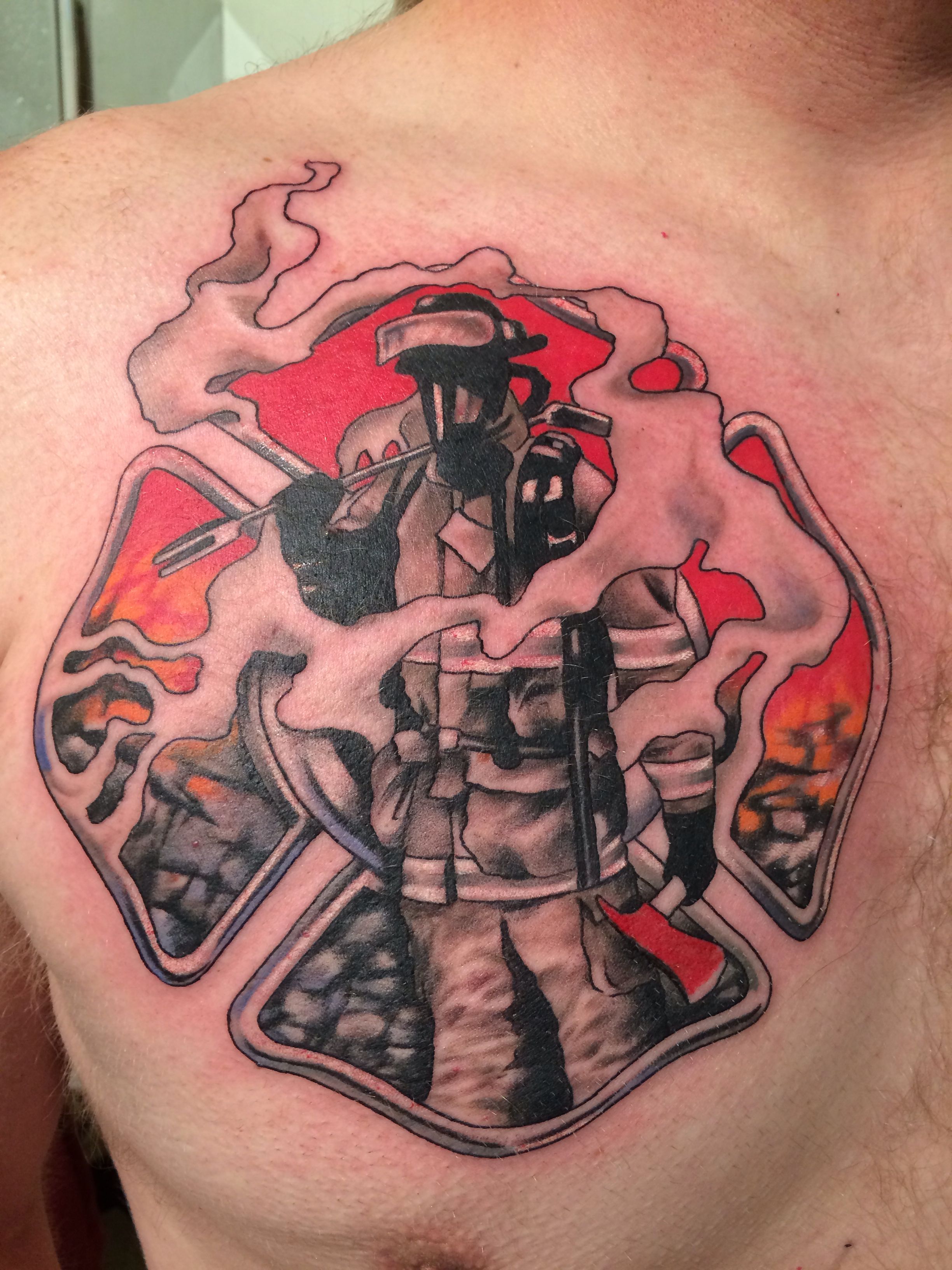 firefighter tattoos for men 0077