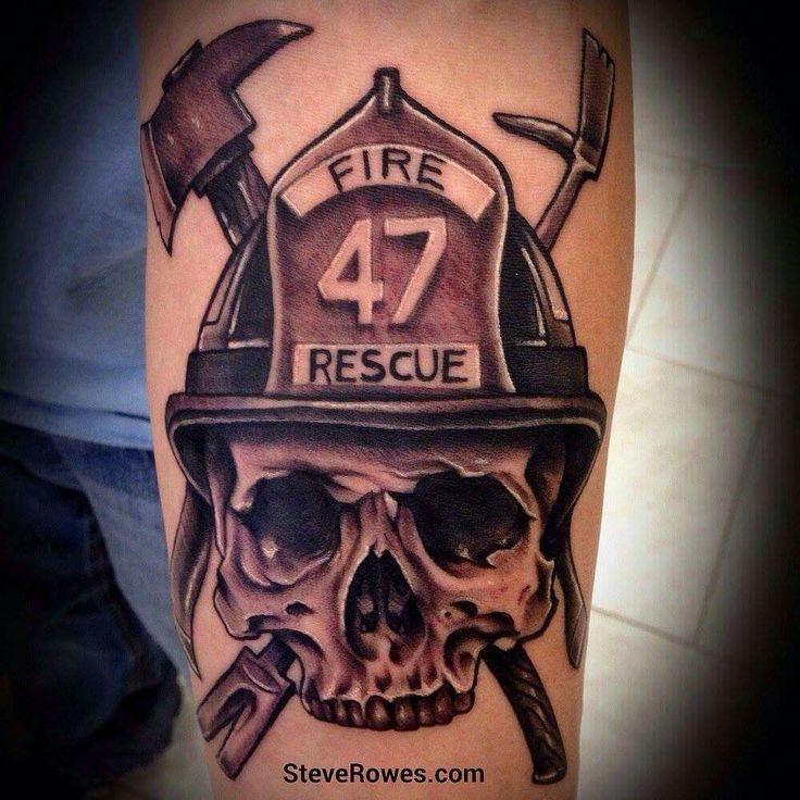 firefighter tattoos for men 0084